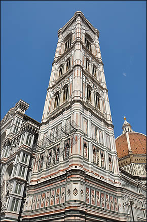 Le campanile du Duomo de Florence