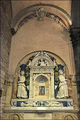 Le tabernacle de l'église Santi Apostoli