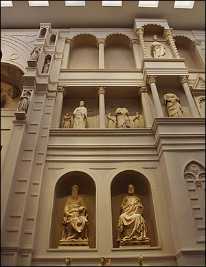 La reconstitution de la façade du Duomo de Florence