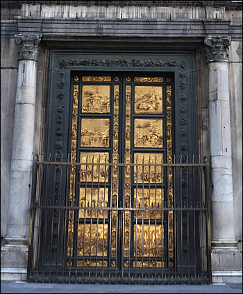 Porte du Paradis du baptistère Saint Jean