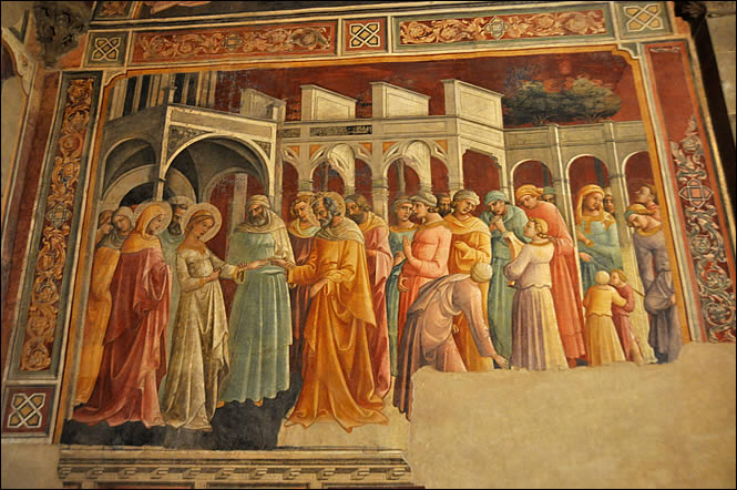 Fresque de Lorenzo Monaco