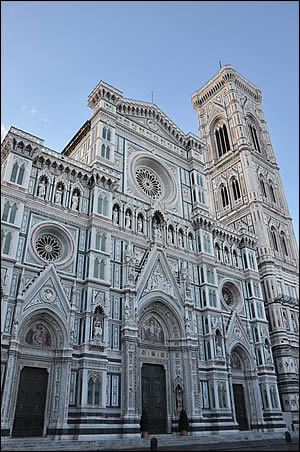 Façade de la cathédrale de Florence