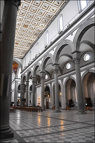 Vue intérieur de San Lorenzo