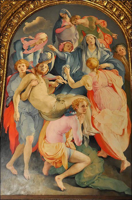 La Déposition du Christ par Pontormo