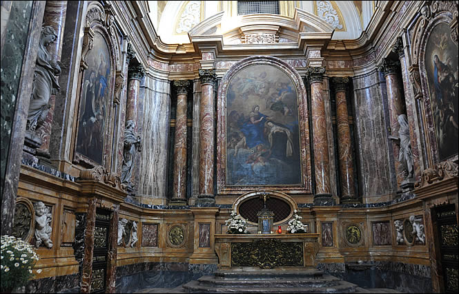 Une chapelle de Santa Maria Maddalena dei Pazzi