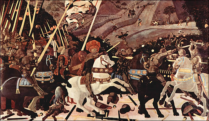 La bataille de San Romano de Paolo Uccello