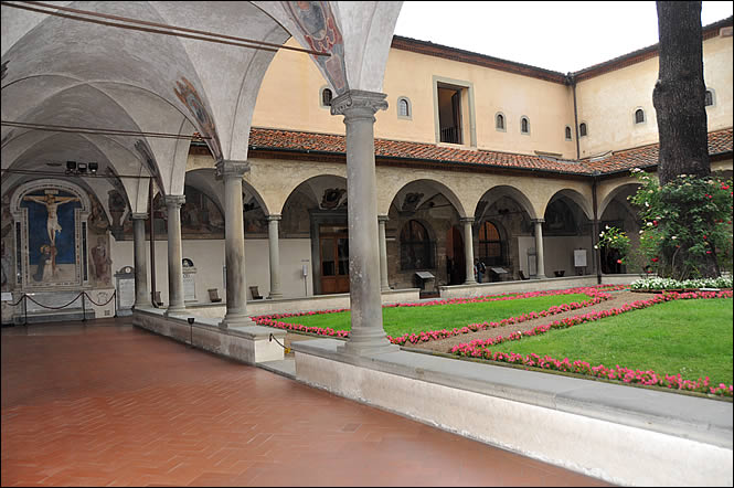 Le cloître du musée San Marco