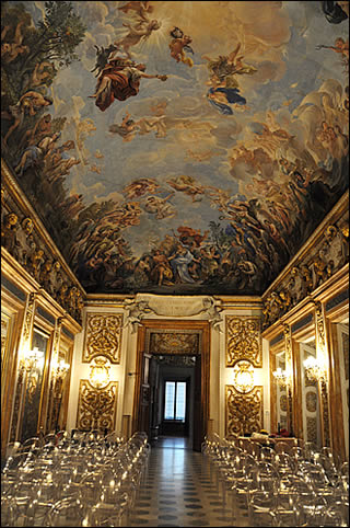 Vue intérieur du palazzo Medicis Riccardi