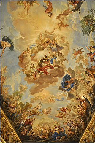 Plafond d'une salle du palazzo Medicis Riccardi