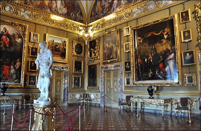 La galerie Palatine du Palazzo Pitti